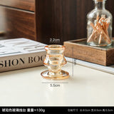 AuroraLuxe Europese Glazen Kandelaar