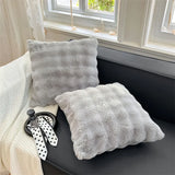 FluffyHugs Retro Pluche Kussensloop