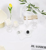 AuroraHeritage Retro Glazen Kaarshouder