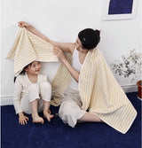 SoftRhomb Luxe Geometrische Handdoek – Superzacht