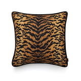 RoyalCaramel Luxe Tijgerprint Kussenhoes