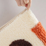 FunBath “Get Naked” Zwart-Wit Badkamer Runner – Lange Microfiber Vloermat