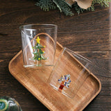 FloraPaw 3D Artistiek Glazen Drinkglas