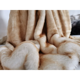 FauxFox Europese luxe imitatiebontdeken