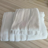 Luxe diepgroene katoenen handdoekenset