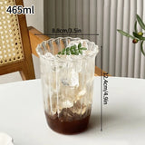 NordicRipple Aesthetic Iced Coffee Glas
