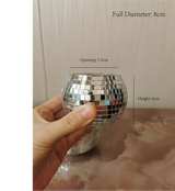 DiscoGlow Retro Discobal Waxinelichthouder