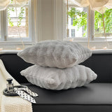 FluffyHugs Retro Pluche Kussensloop