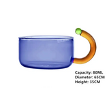 PrismaBrew Hittebestendige Glazen Theepot & Drinkbeker