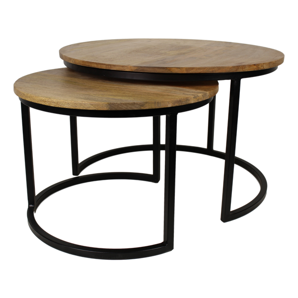 2 Delige Salontafel Ronin Set