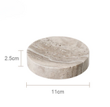 Natuurlijke Zilvergrijze Cave Stone Luxe Badkamer Accessoireset