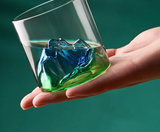 FujiGlaze 3D Berg Whiskyglas