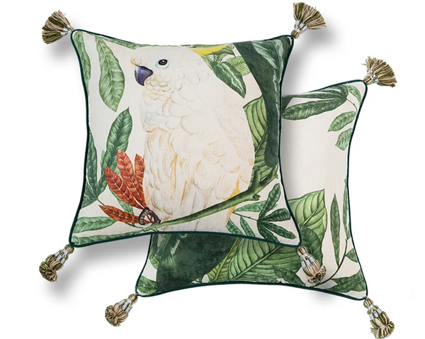 Moderne Waterverf Geometrie Kussenhoes – Abstract Bauhaus Stijl