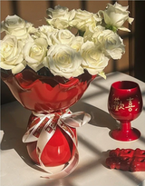 RoseBloom Keramische Rozenvaas