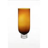 Moderne cilindervaas Amber ombre