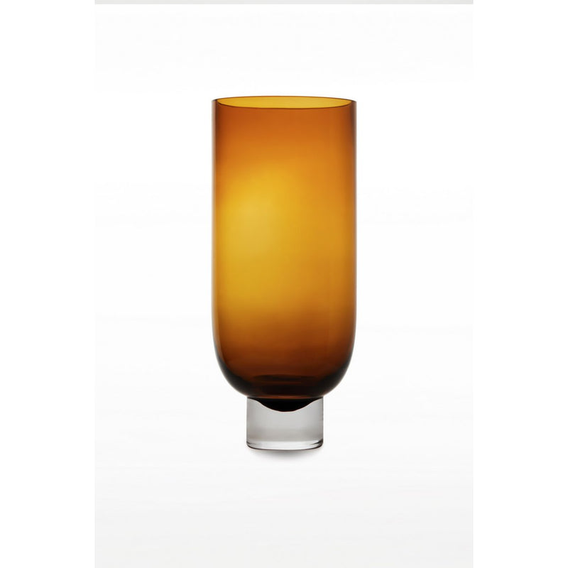 Moderne cilindervaas Amber ombre